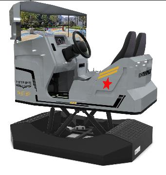 雙座動(dòng)感汽車駕駛模擬器